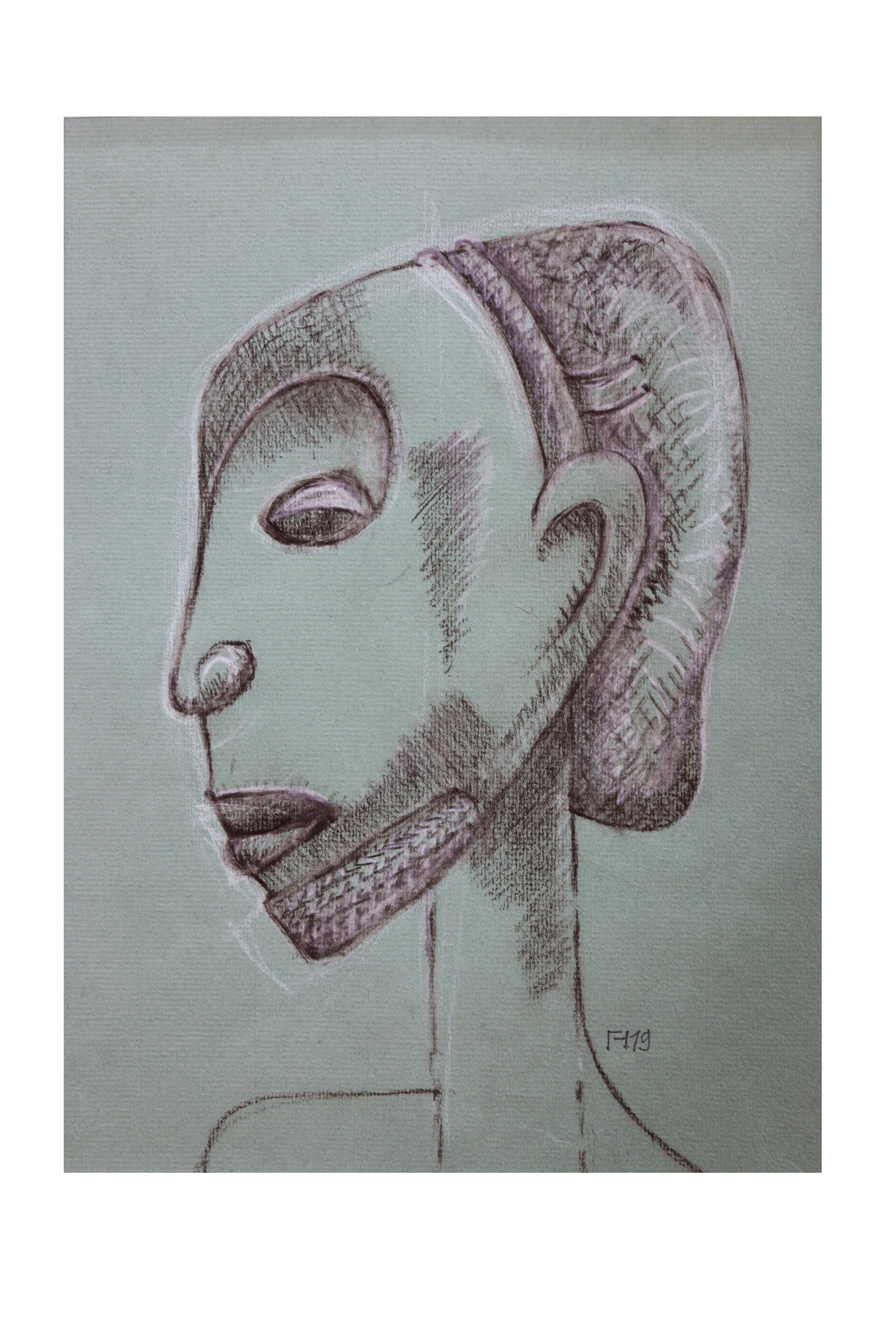Afrikanische Maske 4